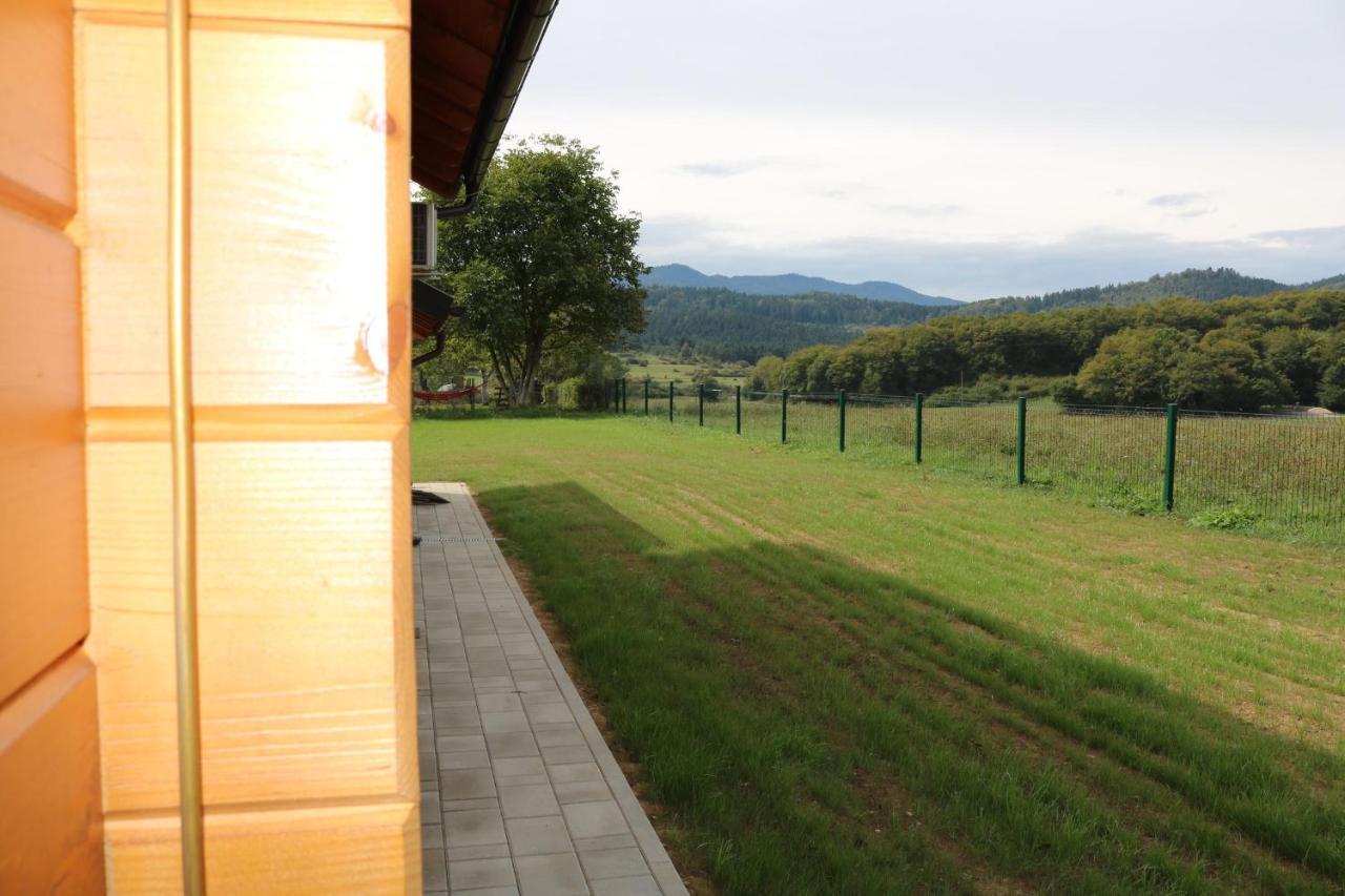 V'S Place - Wooden House With Heated Pool And Outdoor Sauna Otočac Εξωτερικό φωτογραφία